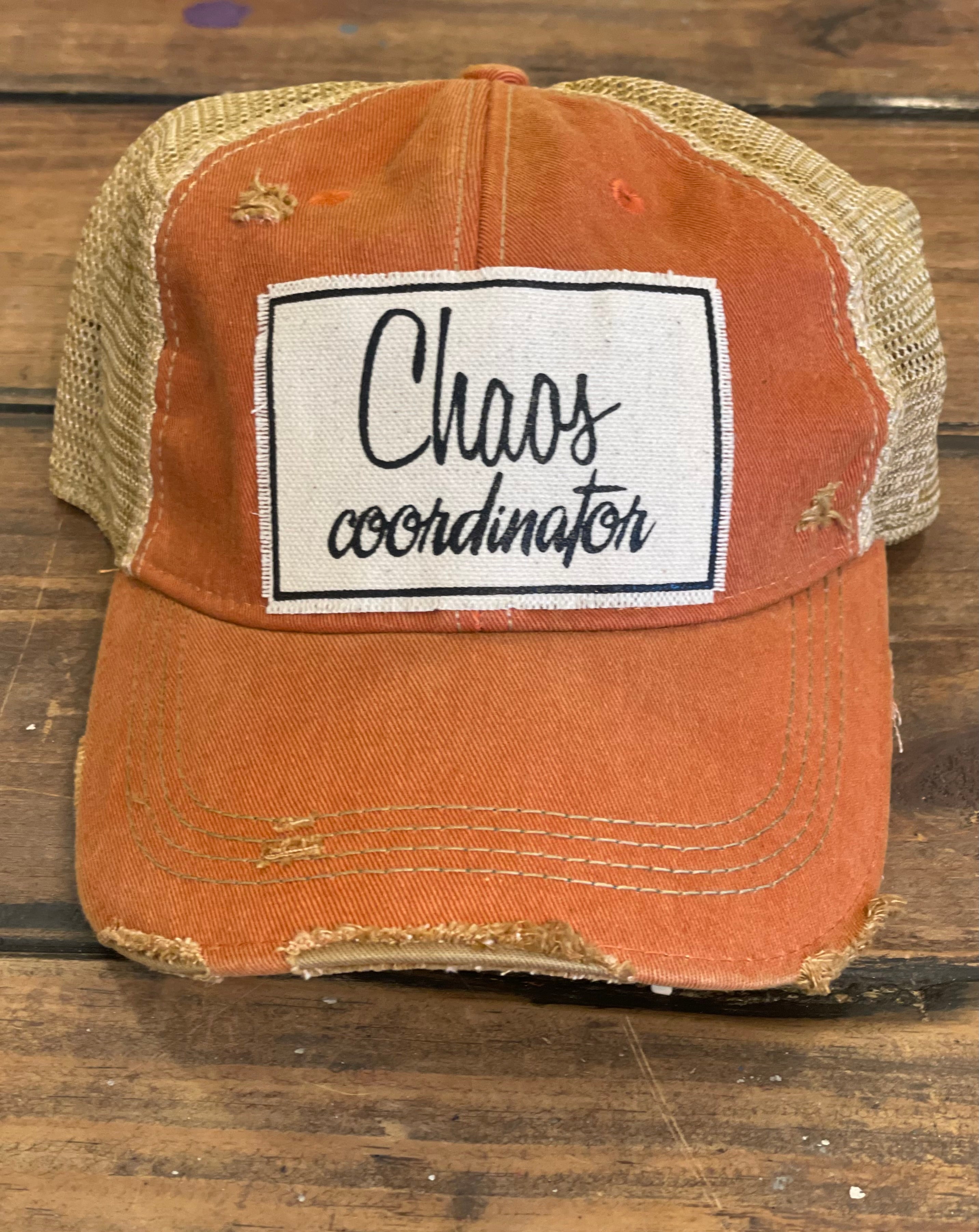 Baseball Cap-Chaos Coordinator