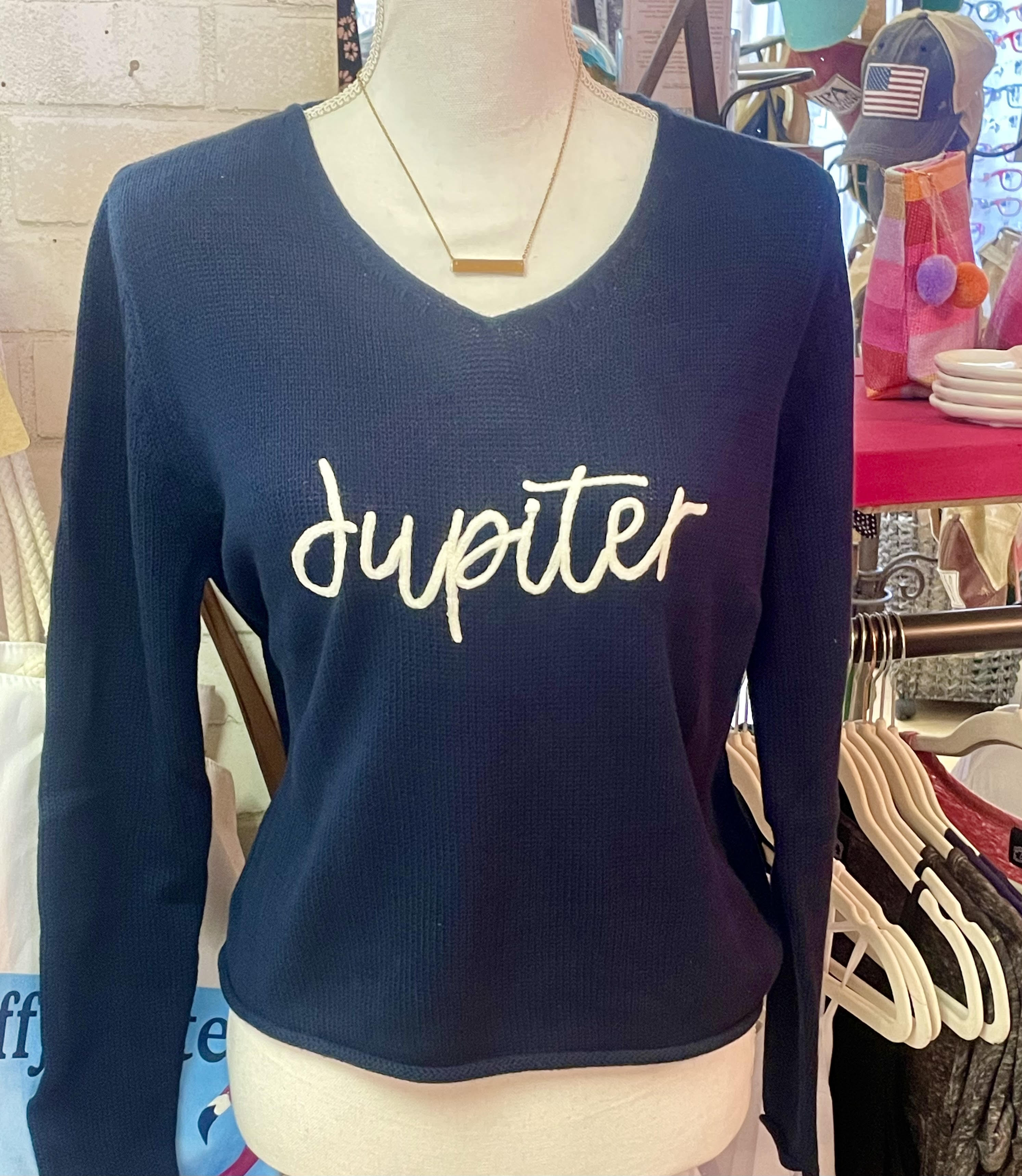 Lightweight V-neck Jupiter Sweater