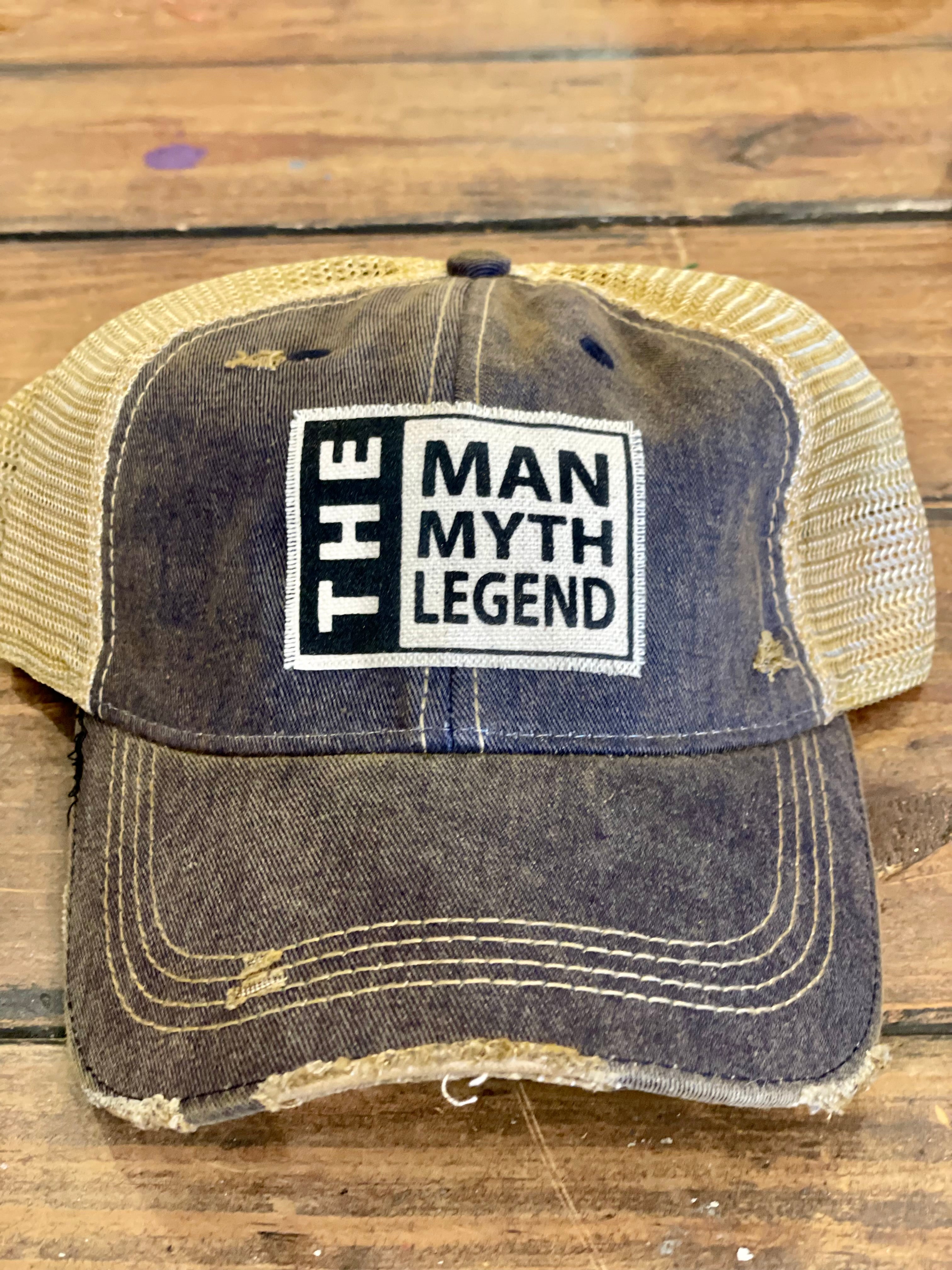 Baseball Cap-Man Myth Legend