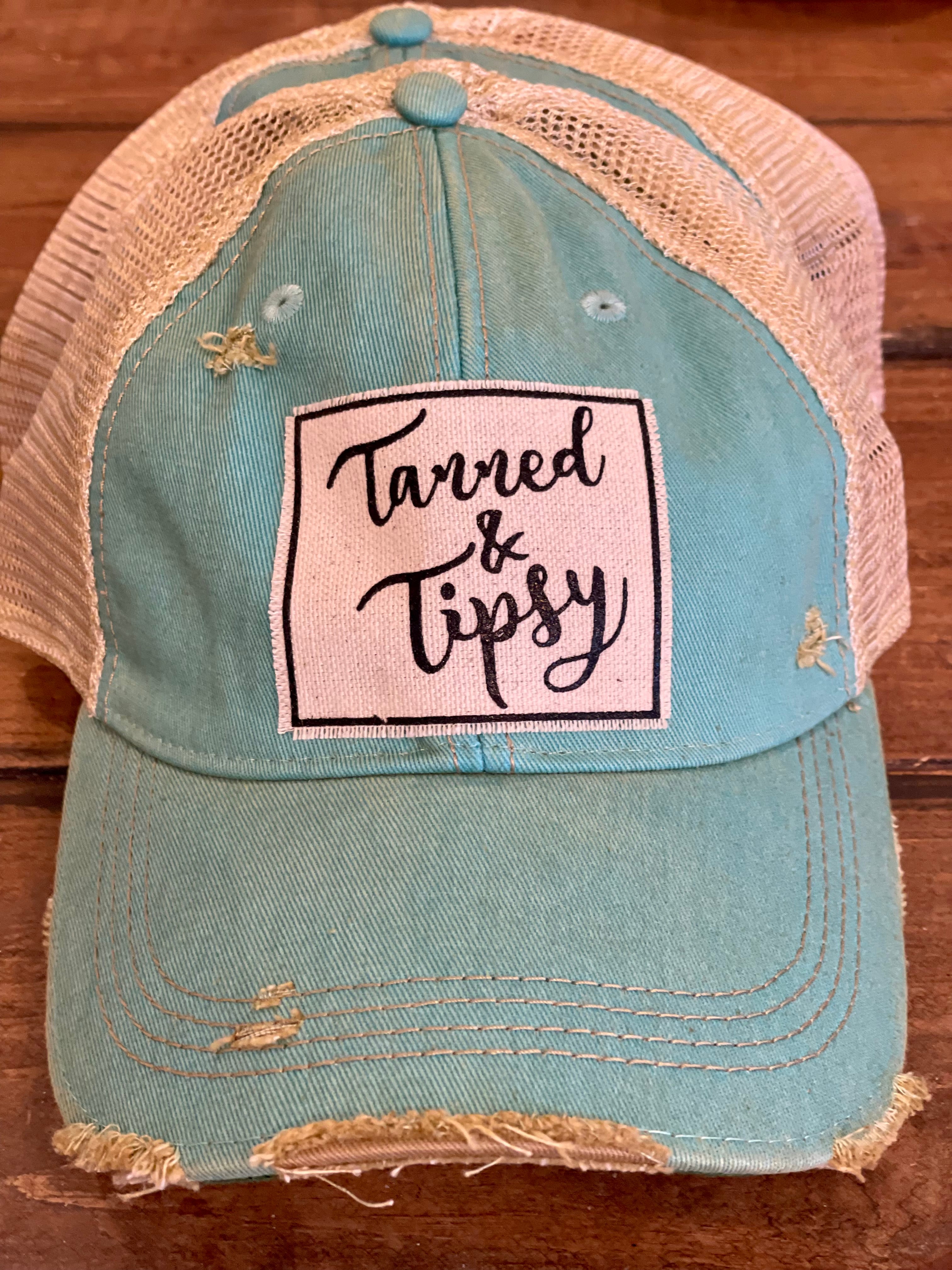 Baseball Cap-Tanned and Tipsy